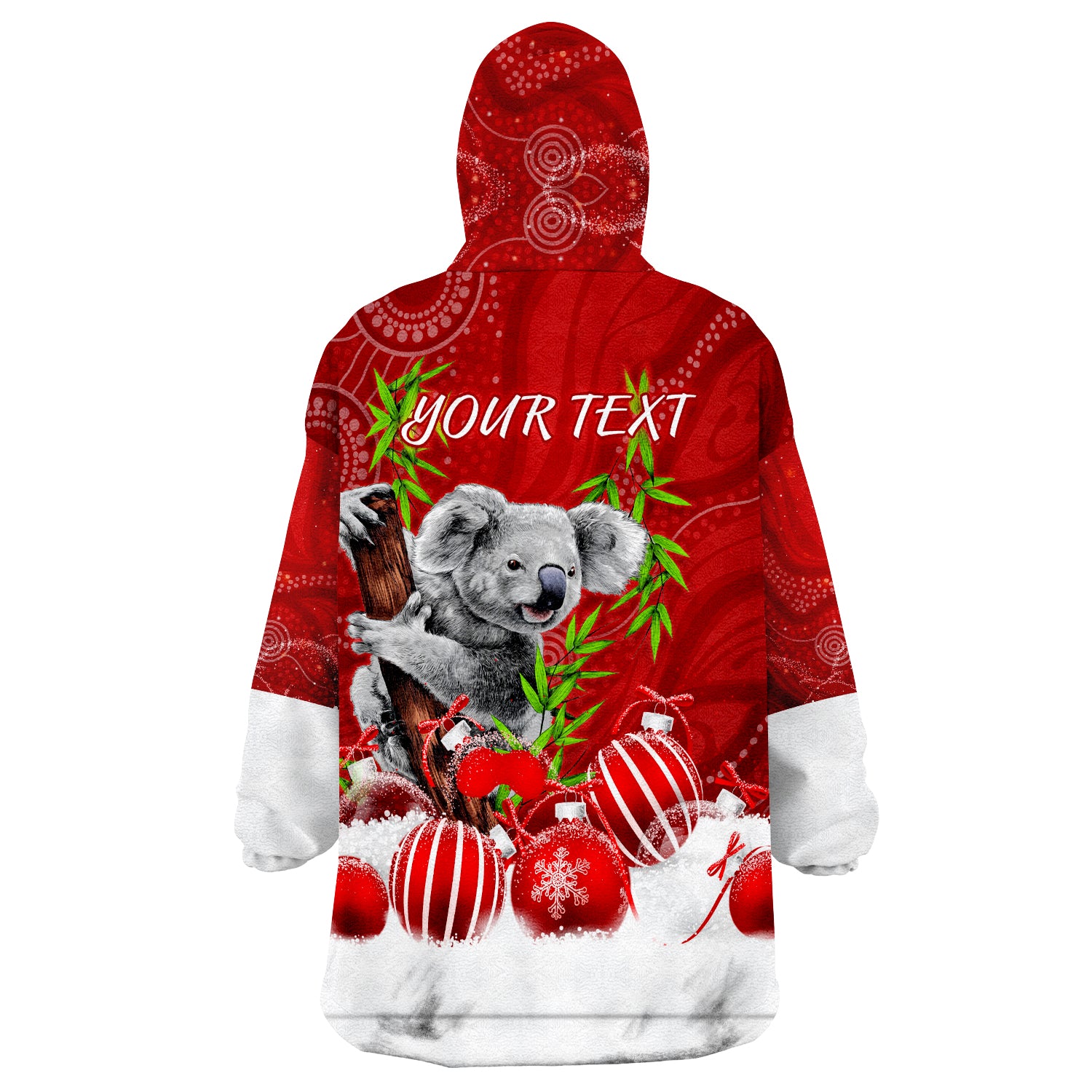 custom-personalised-australia-koala-aboriginal-merry-christmas-wearable-blanket-hoodie