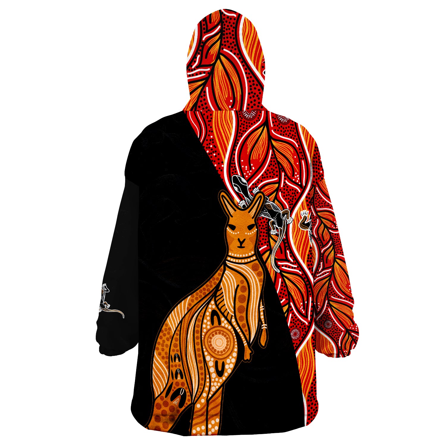 custom-personalised-australia-map-aussie-kangaroo-aboriginal-wearable-blanket-hoodie