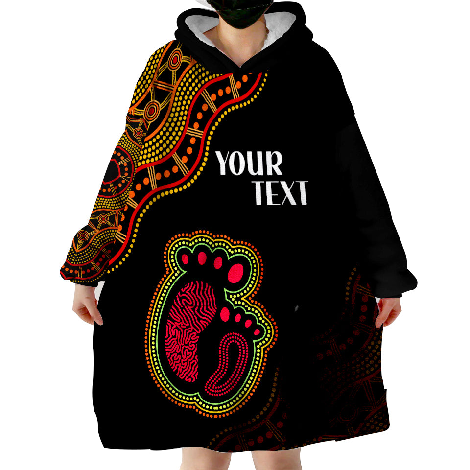 custom-personalised-australia-mother-day-aboriginal-the-greatest-mom-wearable-blanket-hoodie