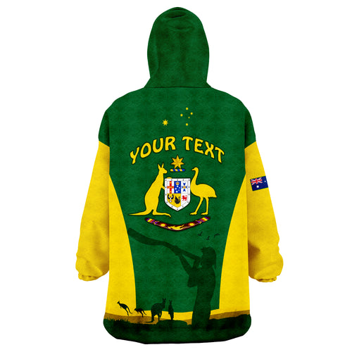 custom-personalised-australia-national-colours-green-and-gold-wearable-blanket-hoodie