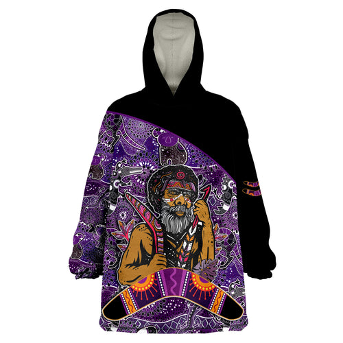 custom-personalised-australian-boomerang-indigenous-australia-purple-graceful-wearable-blanket-hoodie