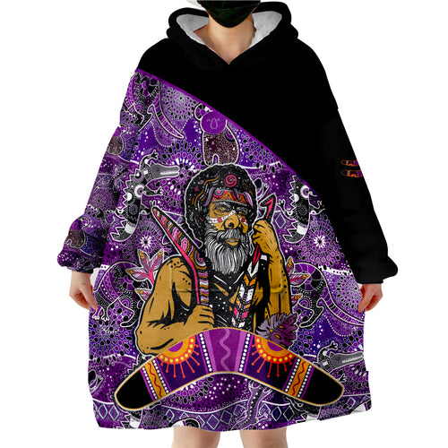 custom-personalised-australian-boomerang-indigenous-australia-purple-graceful-wearable-blanket-hoodie