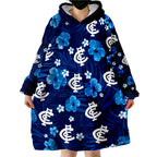 custom-personalised-blues-football-carlton-premiers-tropical-flowers-simple-wearable-blanket-hoodie