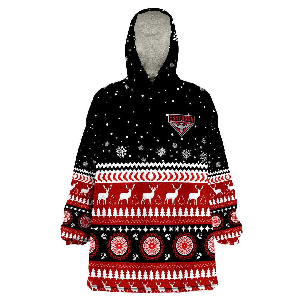 custom-personalised-bombers-football-christmas-essendon-wearable-blanket-hoodie