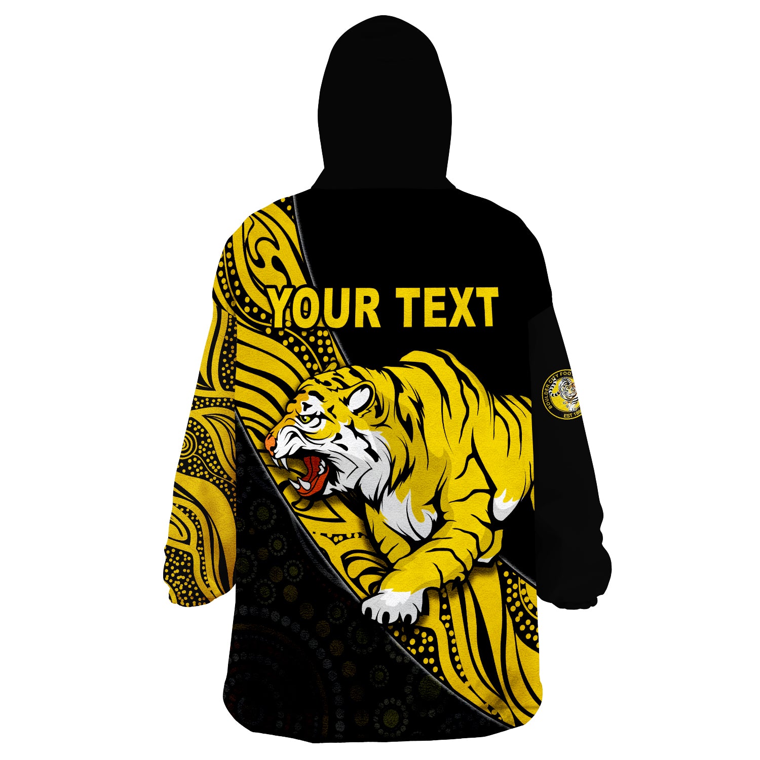 custom-personalised-boulder-city-football-club-goldfields-football-indigenous-tigers-wearable-blanket-hoodie