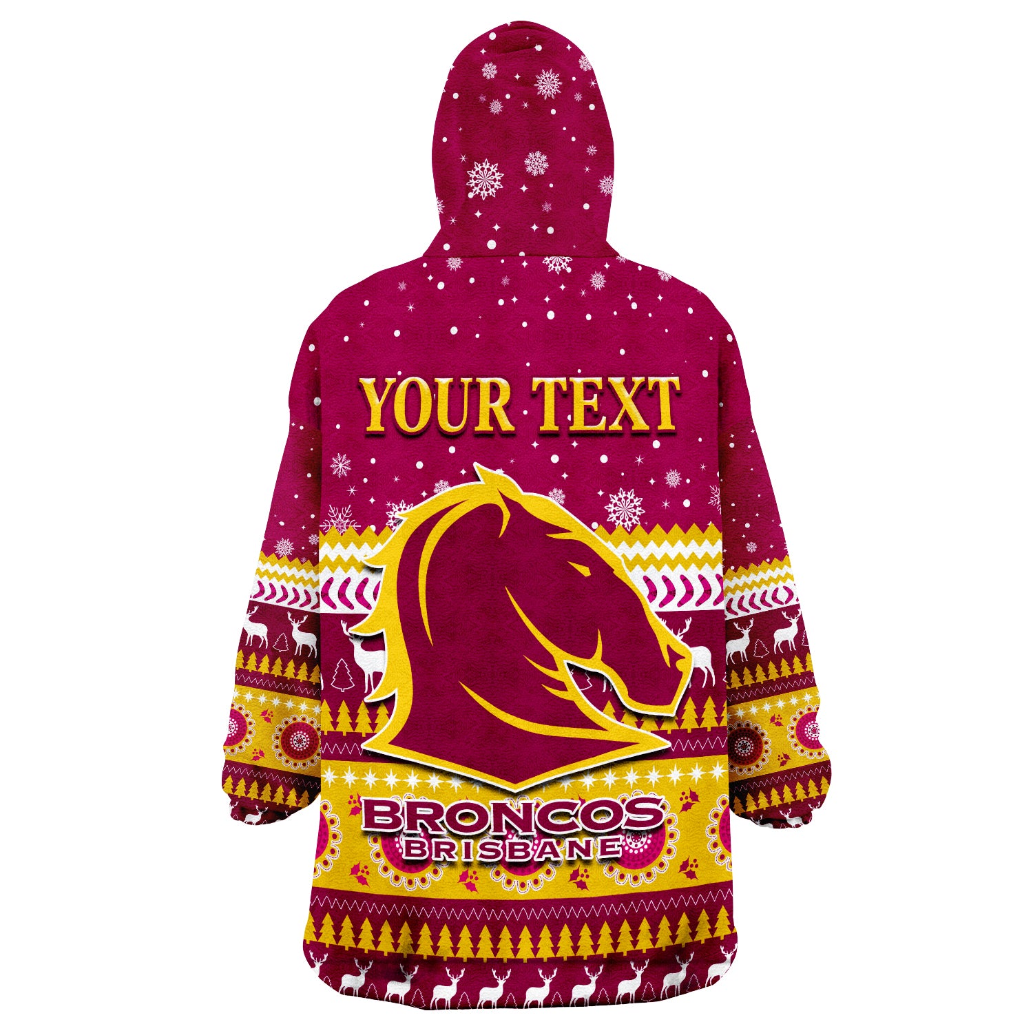 custom-personalised-broncos-aboriginal-christmas-brisbane-wearable-blanket-hoodie