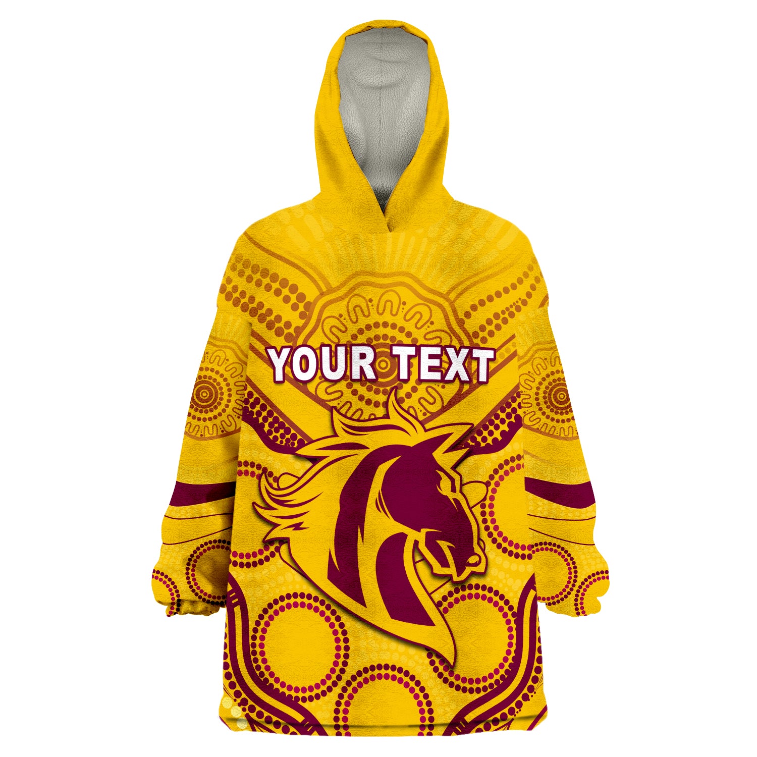 custom-personalised-broncos-indigenous-gold-wearable-blanket-hoodie