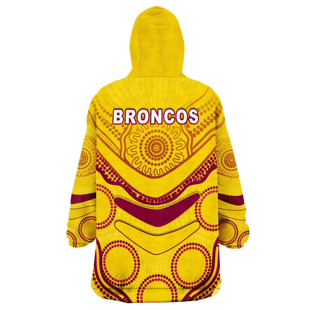 custom-personalised-broncos-indigenous-gold-wearable-blanket-hoodie