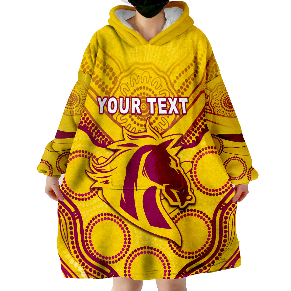 custom-personalised-broncos-indigenous-gold-wearable-blanket-hoodie