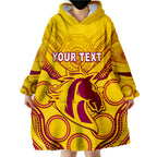 custom-personalised-broncos-indigenous-gold-wearable-blanket-hoodie