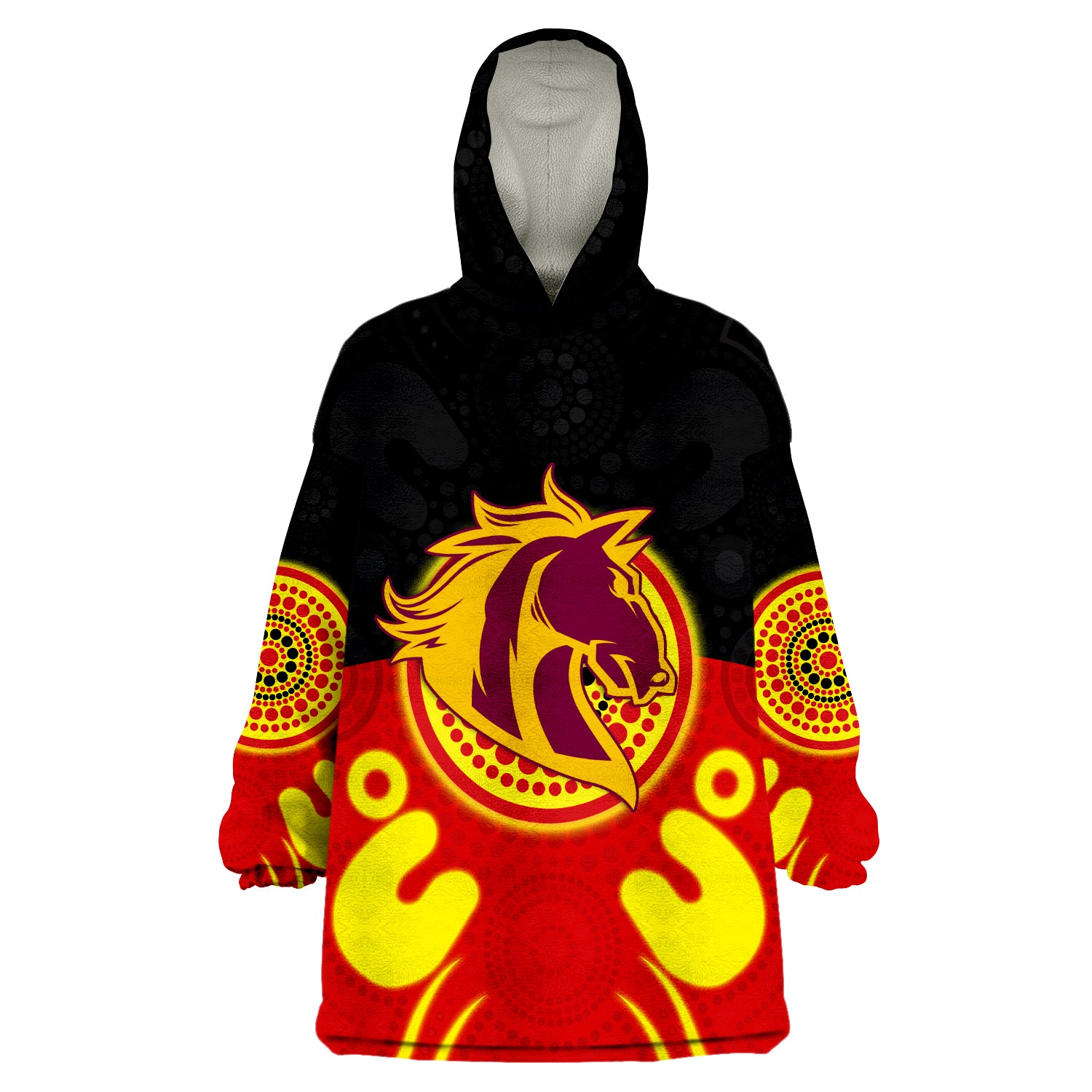 custom-personalised-broncos-indigenous-style-aboriginal-flag-wearable-blanket-hoodie