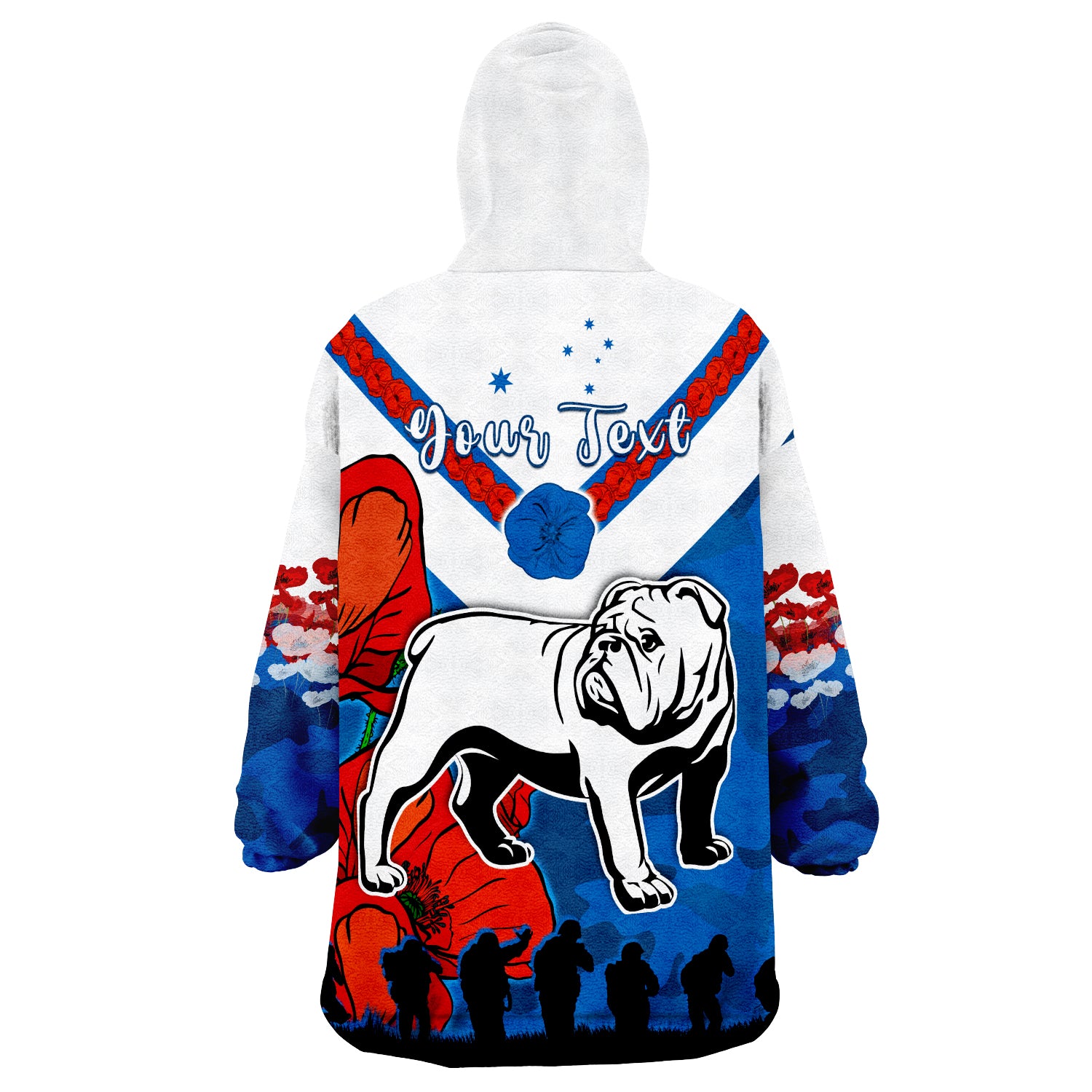custom-personalised-bulldogs-anzac-day-poppy-lest-we-forget-wearable-blanket-hoodie