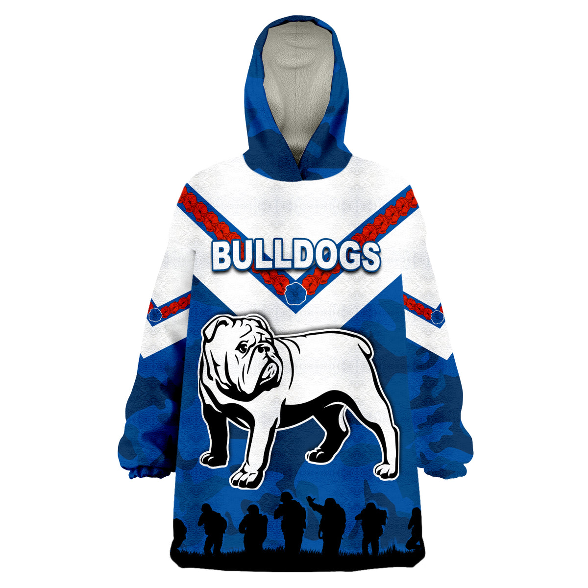custom-personalised-bulldogs-anzac-day-simple-lest-we-forget-wearable-blanket-hoodie