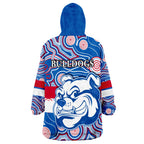 custom-personalised-bulldogs-champion-2022-western-indigenous-always-proud-wearable-blanket-hoodie