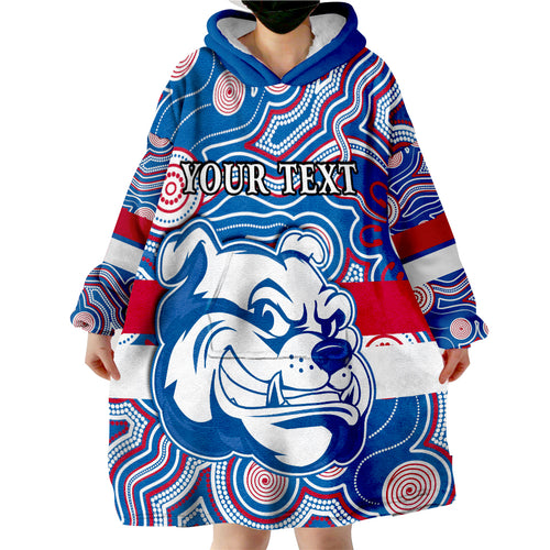 custom-personalised-bulldogs-champion-2022-western-indigenous-always-proud-wearable-blanket-hoodie