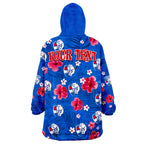 custom-personalised-bulldogs-football-western-premiers-tropical-flowers-simple-wearable-blanket-hoodie