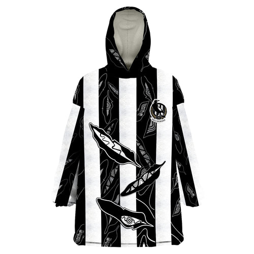 custom-personalised-collingwood-magpies-indigenous-guernsey-no1-version-wearable-blanket-hoodie