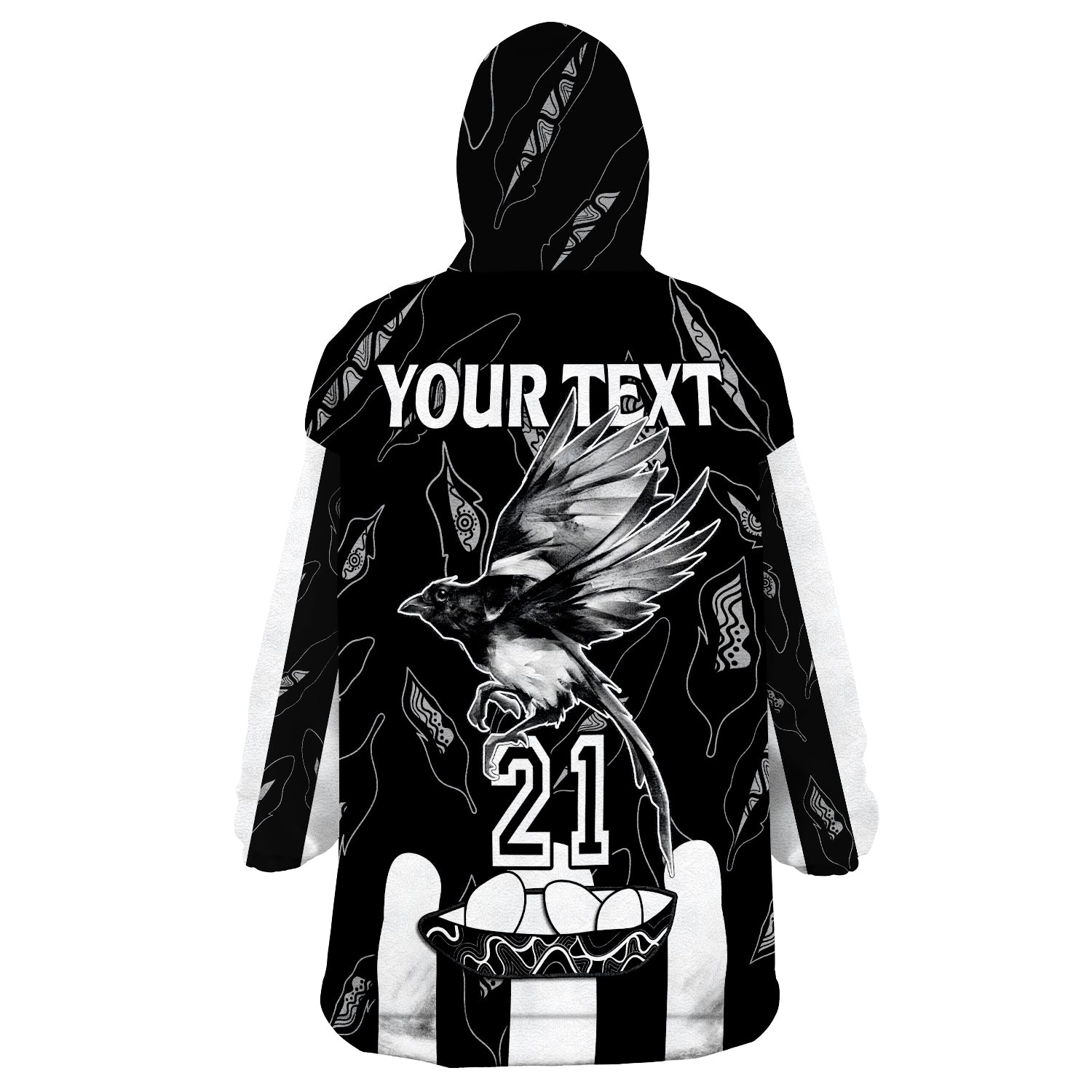 custom-personalised-collingwood-magpies-indigenous-guernsey-no2-version-wearable-blanket-hoodie