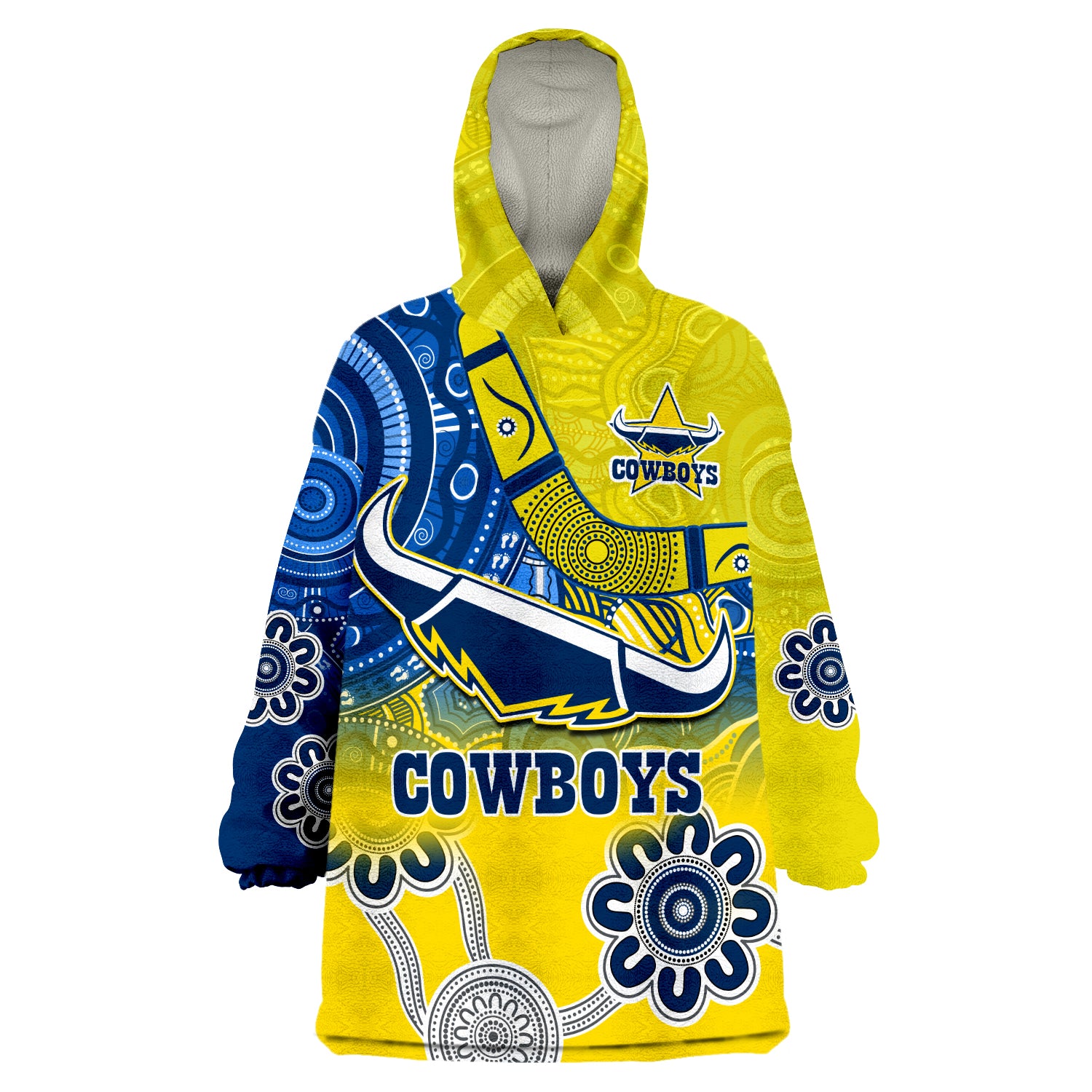custom-personalised-cowboys-rugby-aboriginal-boomerang-go-premiers-north-queensland-wearable-blanket-hoodie
