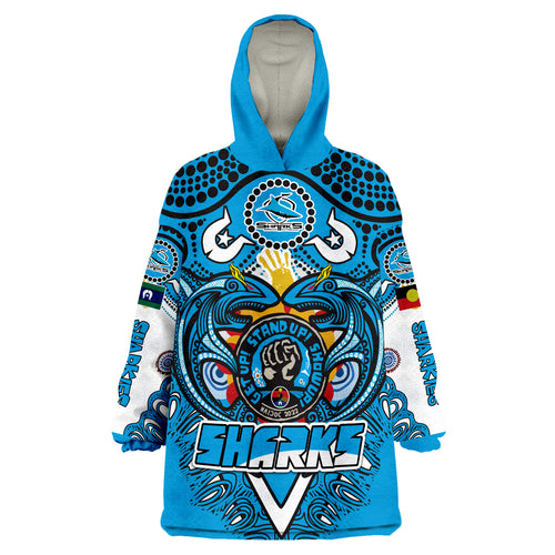 custom-personalised-cronulla-sutherland-sharks-aboriginal-naidoc-week-2022-wearable-blanket-hoodie