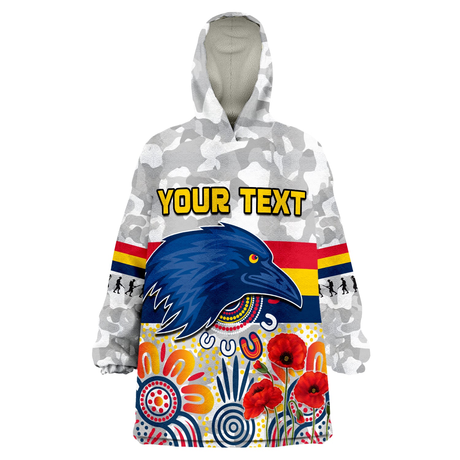 custom-personalised-crows-anzac-2022-adelaide-football-aboriginal-poppy-wearable-blanket-hoodie