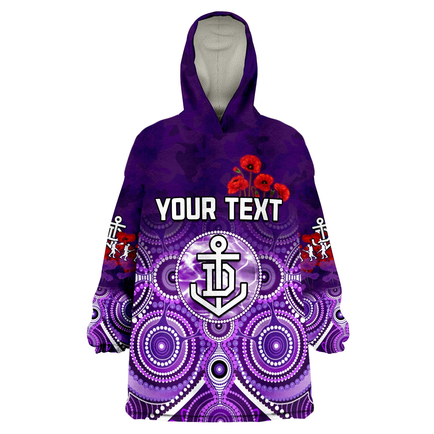 custom-personalised-dockers-anzac-2022-fremantle-football-aboriginal-poppy-flowers-wearable-blanket-hoodie