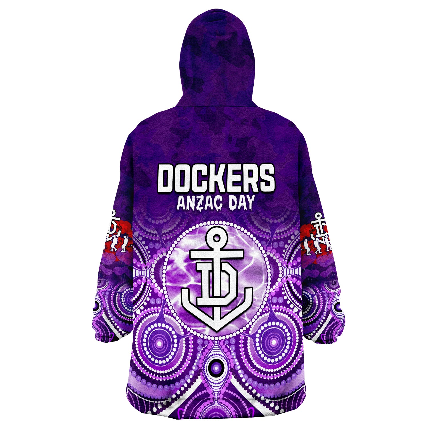custom-personalised-dockers-anzac-2022-fremantle-football-aboriginal-poppy-flowers-wearable-blanket-hoodie