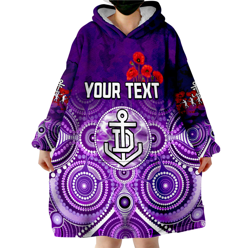 custom-personalised-dockers-anzac-2022-fremantle-football-aboriginal-poppy-flowers-wearable-blanket-hoodie