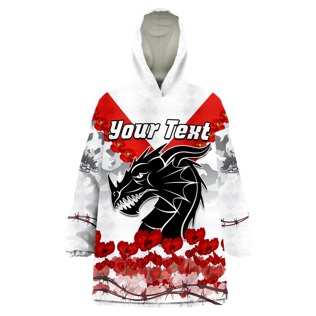 custom-personalised-dragons-anzac-day-2022-we-will-remember-them-wearable-blanket-hoodie