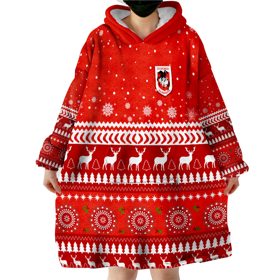 custom-personalised-dragons-christmas-st-george-illawarra-wearable-blanket-hoodie