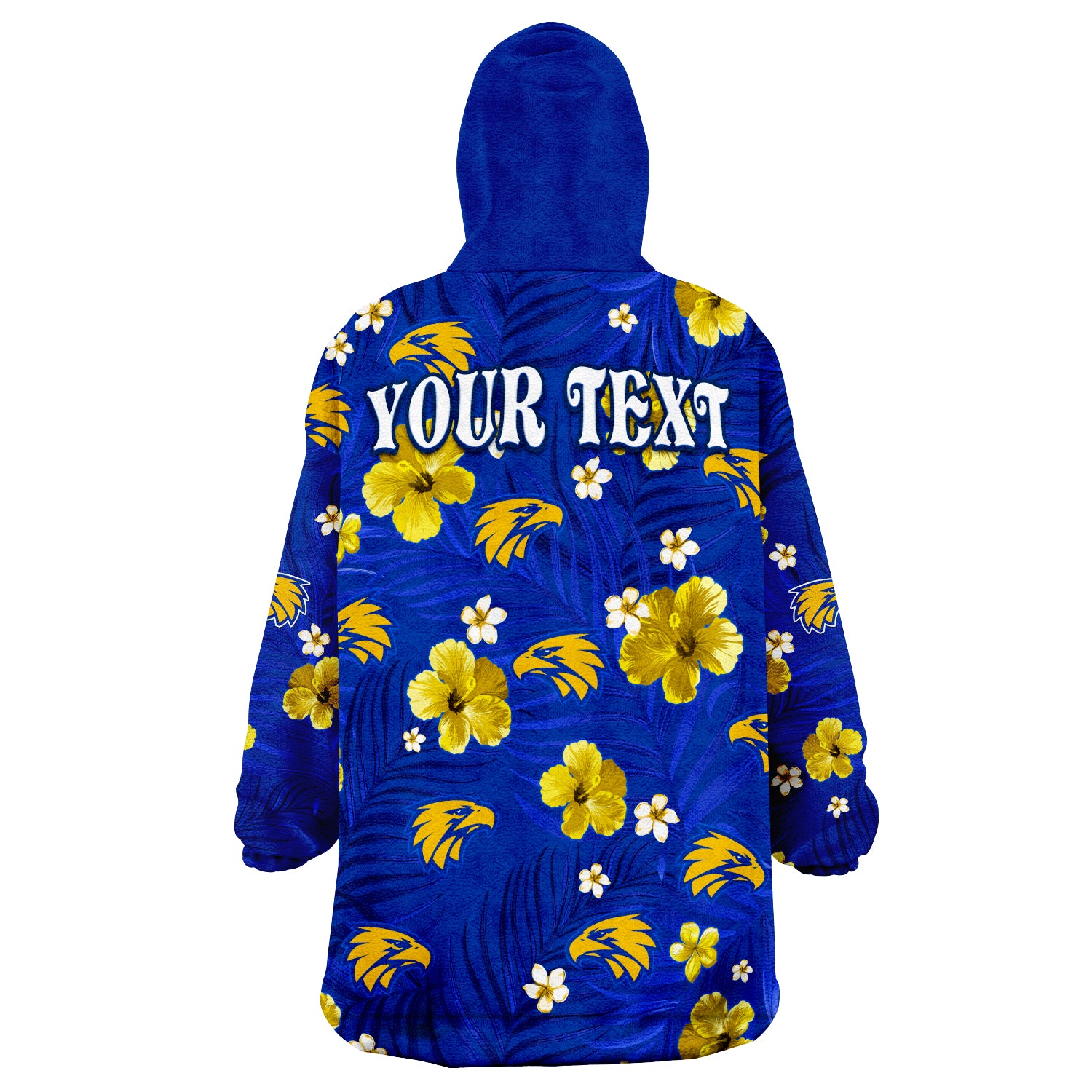 custom-personalised-eagles-football-west-coast-premiers-tropical-flowers-simple-wearable-blanket-hoodie