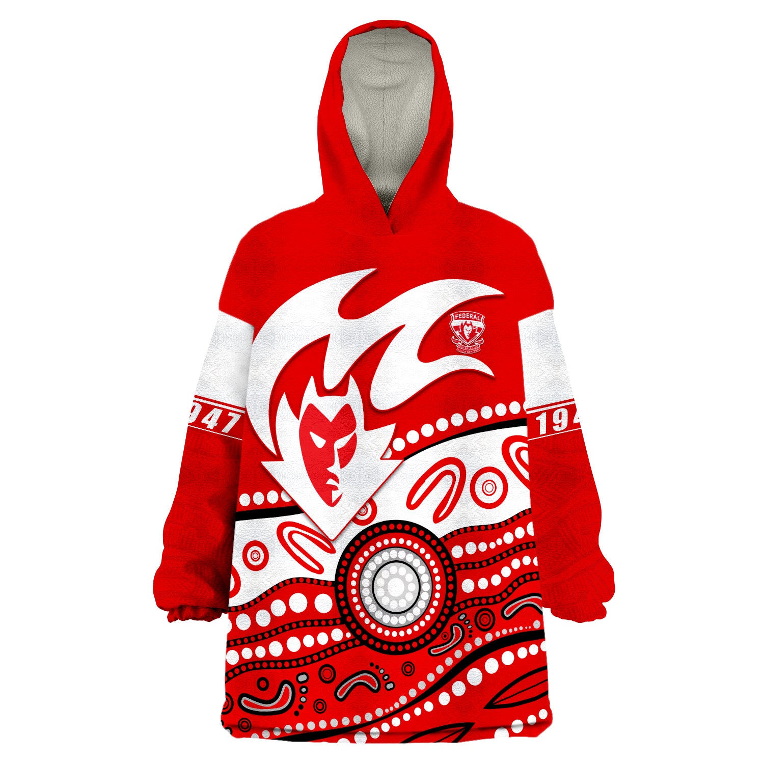 custom-personalised-federal-demons-football-club-indigenous-wearable-blanket-hoodie
