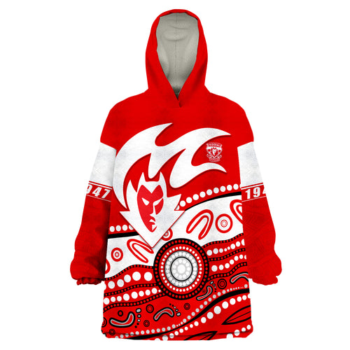 custom-personalised-federal-demons-football-club-indigenous-wearable-blanket-hoodie