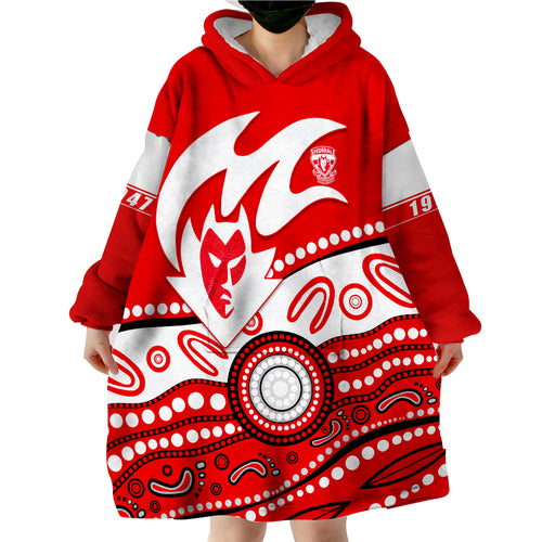 custom-personalised-federal-demons-football-club-indigenous-wearable-blanket-hoodie