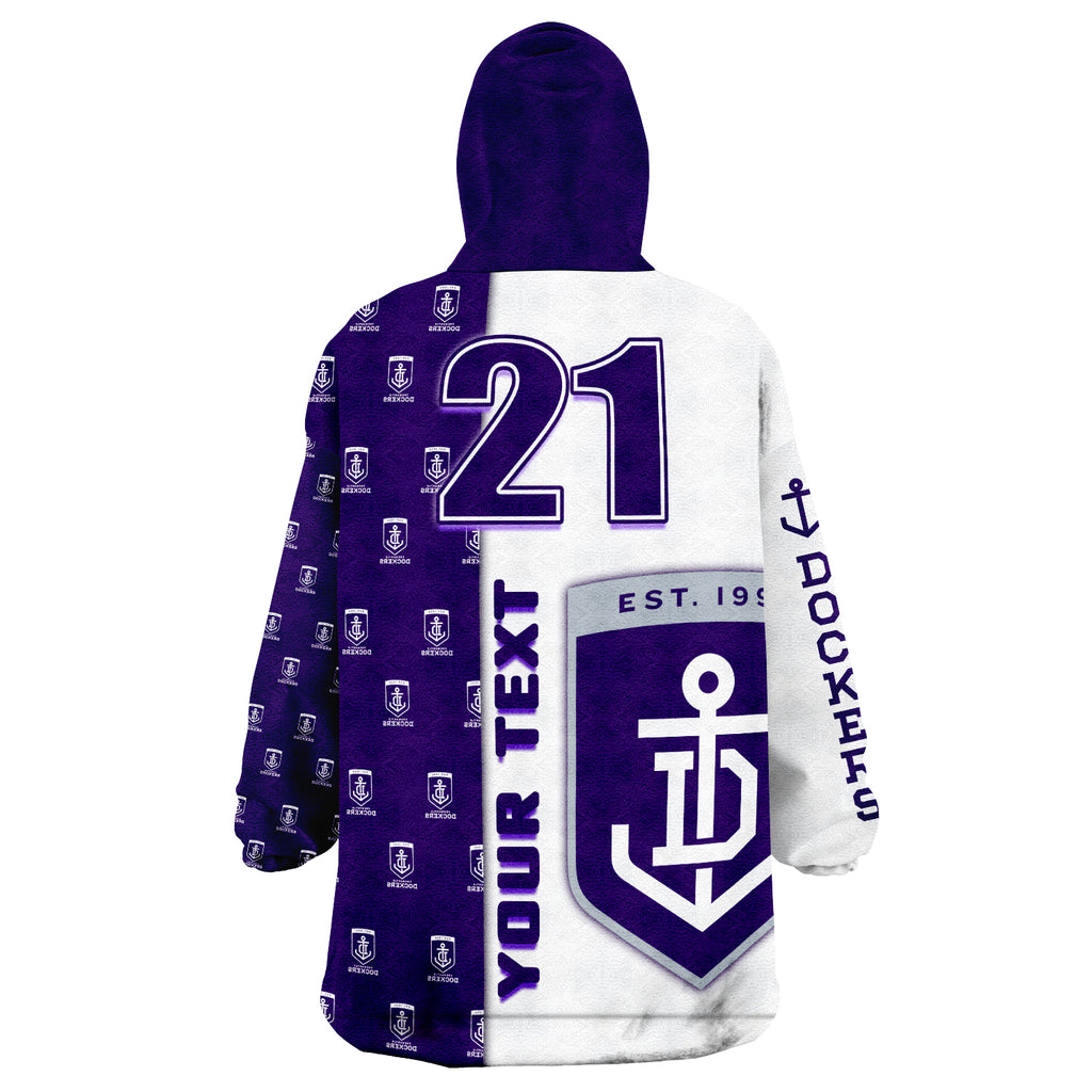 custom-personalised-fremantle-football-dockers-simple-style-wearable-blanket-hoodie