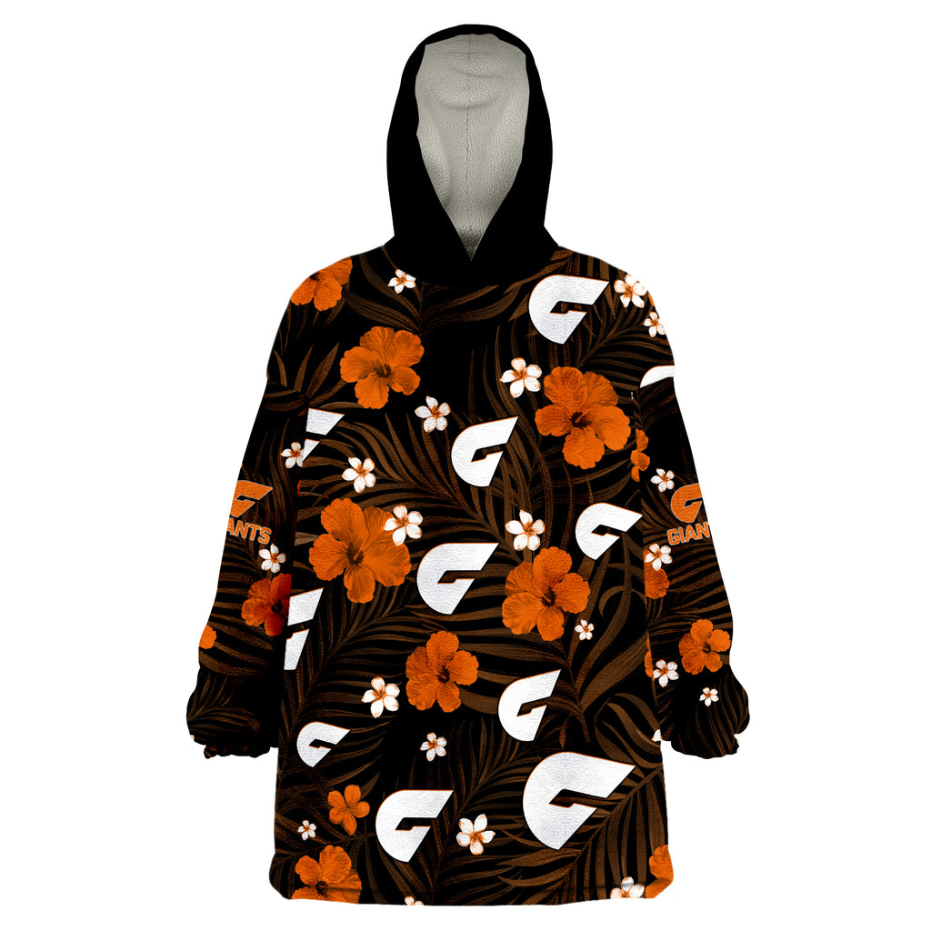 custom-personalised-giants-football-greater-western-sydney-premiers-tropical-flowers-simple-wearable-blanket-hoodie