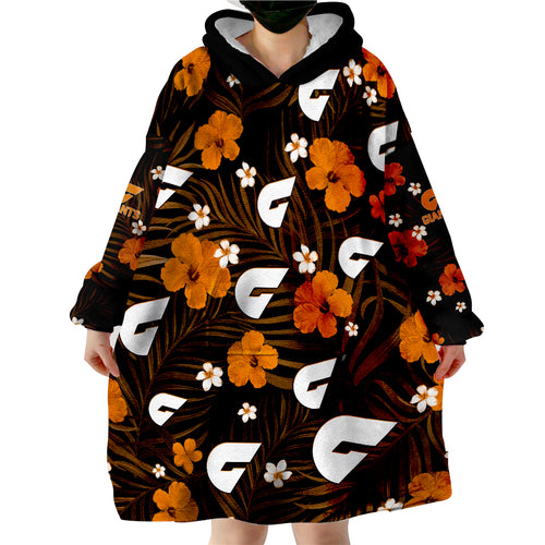 custom-personalised-giants-football-greater-western-sydney-premiers-tropical-flowers-simple-wearable-blanket-hoodie