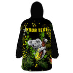 custom-personalised-golden-wattle-koala-australia-acacia-pycnantha-version-simple-wearable-blanket-hoodie