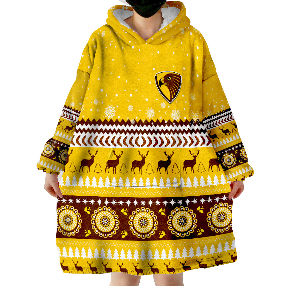 custom-personalised-hawks-christmas-indigenous-hawthorn-football-wearable-blanket-hoodie
