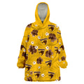 custom-personalised-hawks-football-hawthorn-premiers-tropical-flowers-simple-wearable-blanket-hoodie