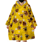 custom-personalised-hawks-football-hawthorn-premiers-tropical-flowers-simple-wearable-blanket-hoodie