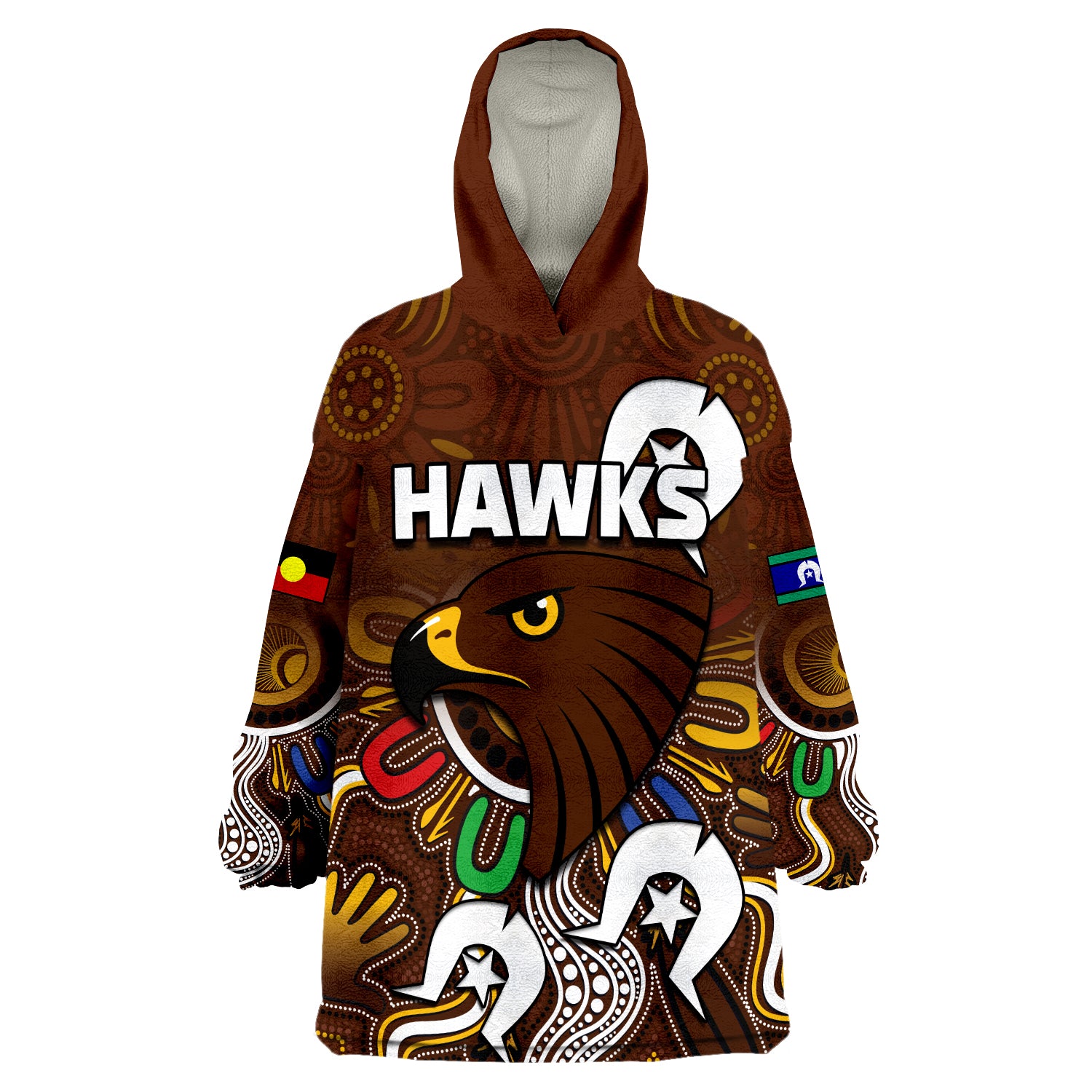 custom-personalised-hawks-naidoc-week-hawthorn-football-aboriginal-wearable-blanket-hoodie