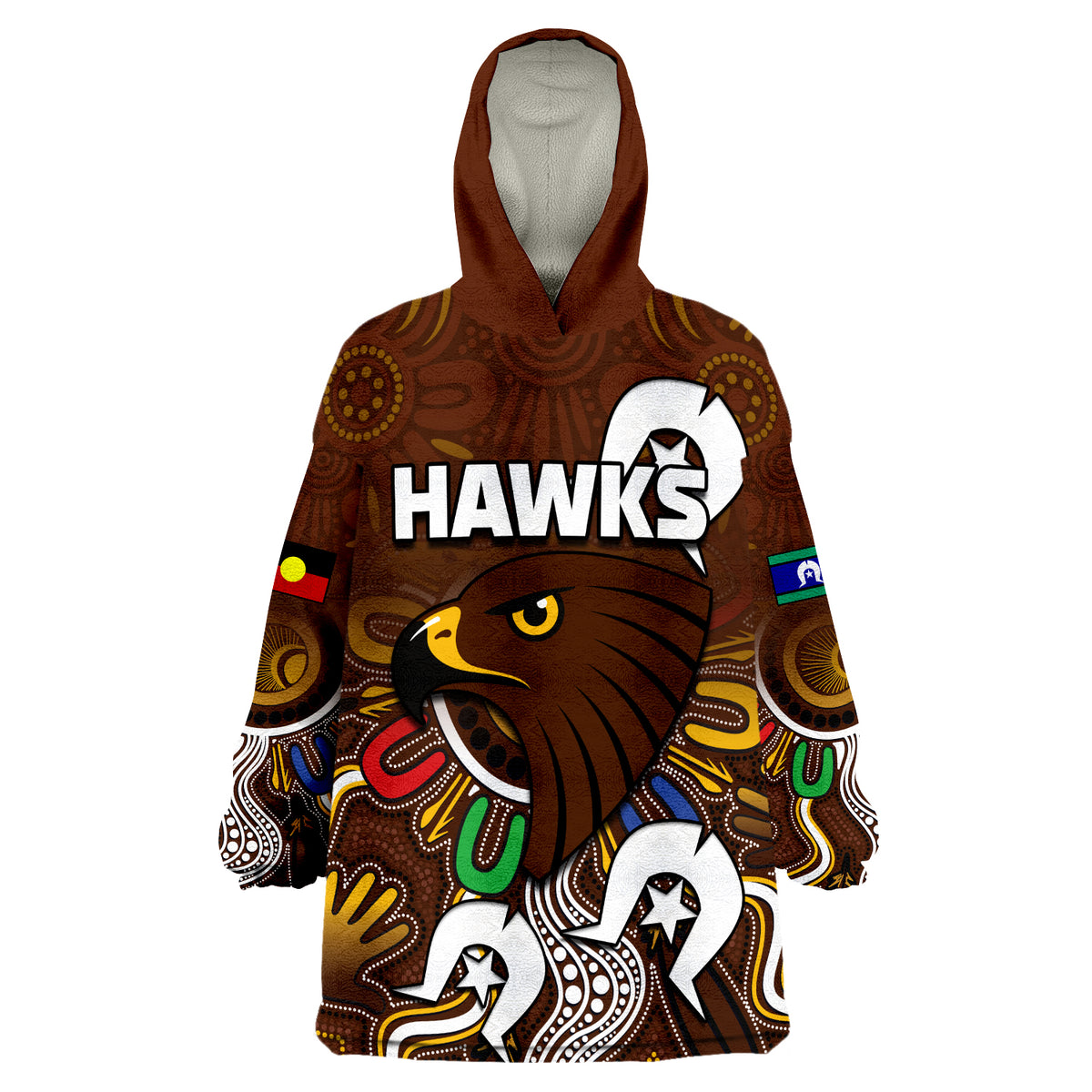 custom-personalised-hawks-naidoc-week-hawthorn-football-aboriginal-wearable-blanket-hoodie