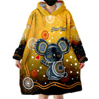 custom-personalised-koala-indigenous-aboriginal-aussie-wearable-blanket-hoodie