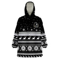 custom-personalised-magpies-christmas-indigenous-collingwood-football-wearable-blanket-hoodie