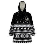 custom-personalised-magpies-christmas-indigenous-collingwood-football-wearable-blanket-hoodie