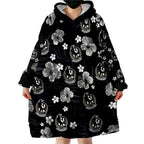custom-personalised-magpies-football-collingwood-premiers-tropical-flowers-simple-wearable-blanket-hoodie