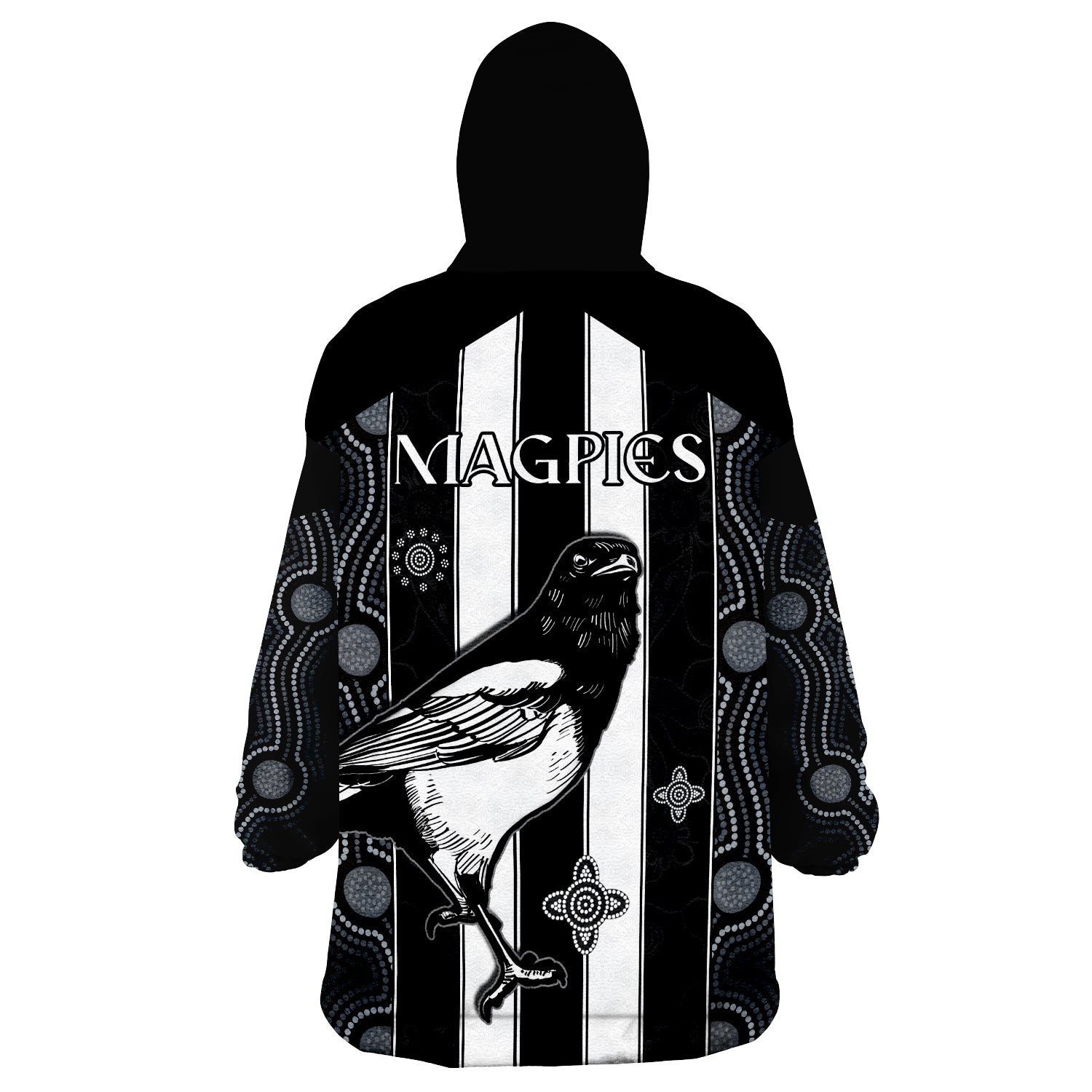 custom-personalised-magpies-indigenous-we-are-the-champions-wearable-blanket-hoodie