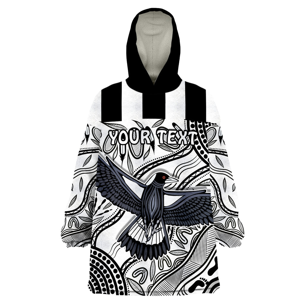 custom-personalised-magpies-lovers-collingwood-forever-wearable-blanket-hoodie