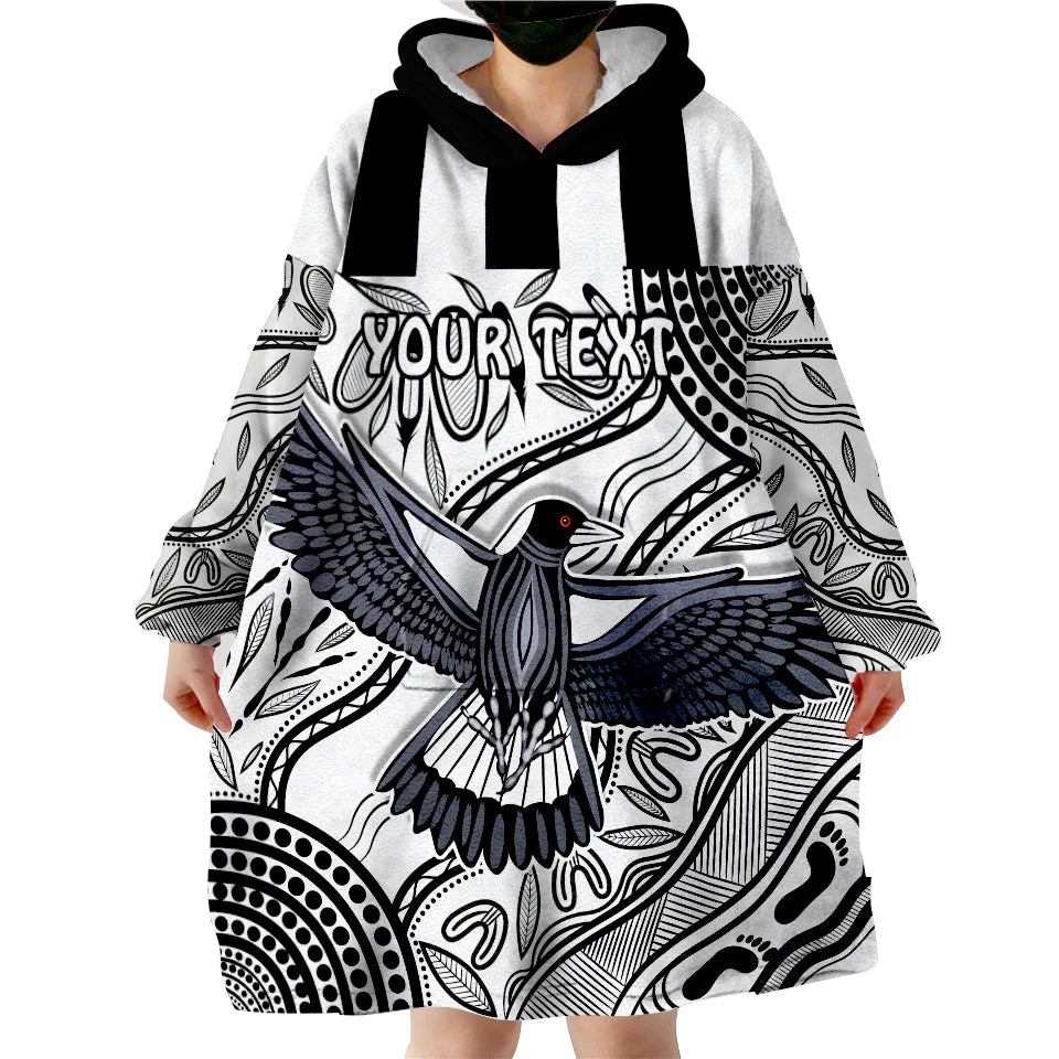 custom-personalised-magpies-lovers-collingwood-forever-wearable-blanket-hoodie